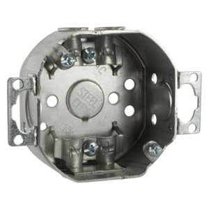 ABB Thomas & Betts 3-1/2 in Octagon 8B Boxes 1-1/2 in Steel Ears