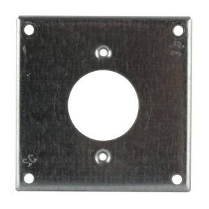 ABB Thomas & Betts 4 Square Box Industrial Covers Single Receptacle 1.594 in 1/2 in Raised