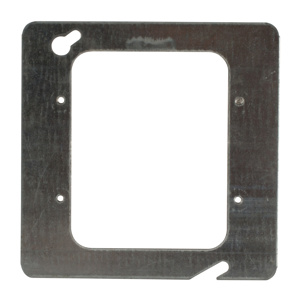 ABB Thomas & Betts 4-11/16 Square Box Plaster Rings 2 Gang Flat