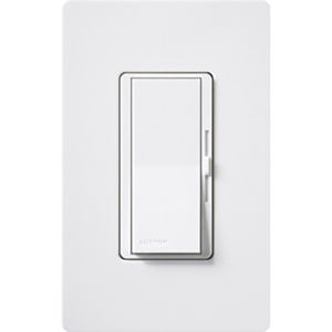 Lutron Diva® DVF-103P Series Dimmers Rocker with Preset Fluorescent, LED
