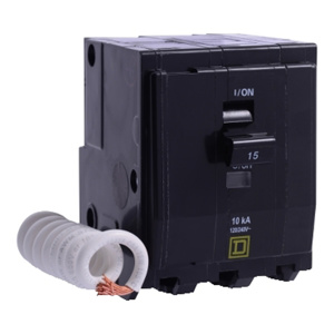 Square D QO™ Switching Neutral Molded Case Plug-in Circuit Breakers 20 A 120/240 VAC 10 kAIC 3 Pole 3 Phase