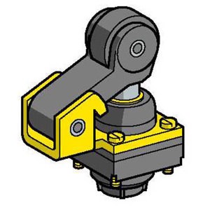 Square D OsiSense XC ZCKD Limit Switch Heads One-Way Roller Lever Plunger (Delrin Roller)