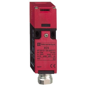TES Electric Preventa XCSPA Safety Switches Key 1/2 in. NPT Screw Clamp