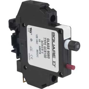 Square D Class 9080 Type GCB UL 1077 Overcurrent Circuit Protectors 10 A 1 Pole