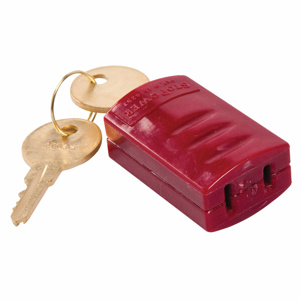 Brady Stopower® Plug Lockouts Red ABS