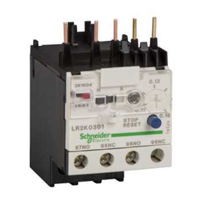 Schneider Electric TeSys™ LR2K Differential Thermal Overload Relays 5.5 - 8 A 1 NO 1 NC Size 00, 1 Class 10A