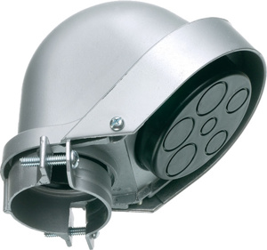 Arlington EMT / Rigid / IMC Clamp-on Service Entrance Caps 4 in Aluminum