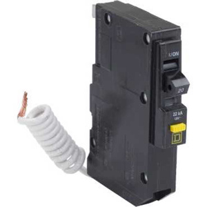 Square D QO™ Series GFCI Molded Case Plug-in Circuit Breakers 20 A 120 VAC 22 kAIC 1 Pole 1 Phase