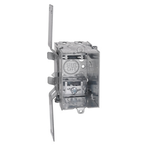 ABB Thomas & Betts Steel City® Bracketed Switch Boxes Switch/Outlet Box Bracket - CV Metallic 2-1/2 in