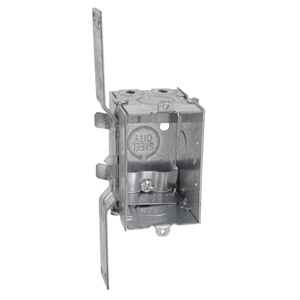 ABB Thomas & Betts Steel City® Bracketed Switch Boxes Switch/Outlet Box Bracket - CV Metallic 2-1/2 in