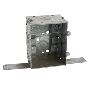 ABB Thomas & Betts Steel City® Bracketed Switch Boxes Switch/Outlet Box Bracket - CV Metallic 2-1/2 in