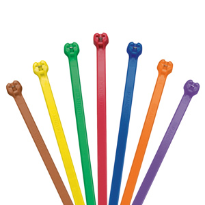 Panduit Cable Ties Dome 15.1 in Plenum Rated Green 1000 per Pack Weather-resistant