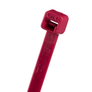 Panduit Cable Ties Locking 8 in Plenum Rated Red 1000 per Pack