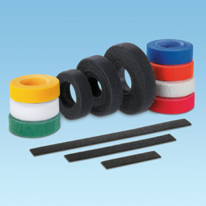 Panduit Tak-Ty HLS Series Hook & Loop Strip Tie Rolls - Perforated 18 in 50 lbf Polyamide 6.6 Orange