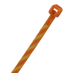 Panduit Cable Ties 4 in Orange/Yellow 50 per Pack