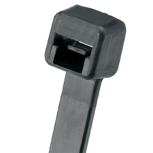 Panduit Cable Ties Locking 5.6 in Plenum Rated Black 100 per Pack Weather-resistant
