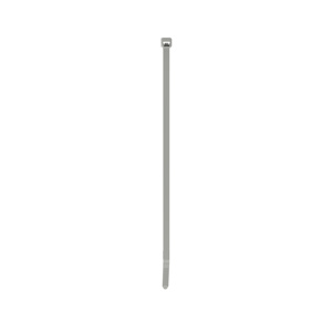 Panduit Cable Ties Locking 7.4 in Plenum Rated Gray 100 per Pack Weather-resistant