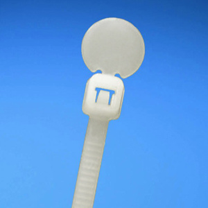 Panduit Marker and Flag Cable Ties 4.3 in Natural 100 per Pack Weather-resistant