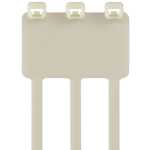 Panduit Marker and Flag Cable Ties 7.4 in Natural 500 per Pack Weather-resistant