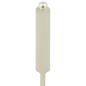 Panduit Marker and Flag Cable Ties 14.6 in Natural 100 per Pack