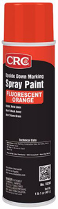 CRC Upside Down Marking Paints Fluorescent Orange Aerosol Can 20 oz