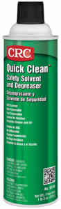 CRC Quick Clean™ Safety Solvent and Degreasers 20 oz Aerosol Clear