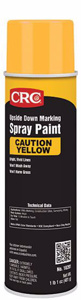 CRC Upside Down Marking Paints Caution Yellow Aerosol Can 20 oz