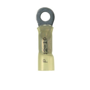 Panduit PH Series Insulated Ring Terminals 12 - 10 AWG 3/8 in Yellow