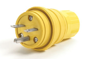 Molex Woodhead Watertite® Series Locking Plugs 15 A 2P3W L6-15P Non-Insulated Wet Location