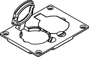 Wiremold Omnibox™ Series Cover Plates
