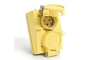 Molex Watertite® 130146 Series Locking Receptacles 15 A 250 V 2P3W L6-15R
