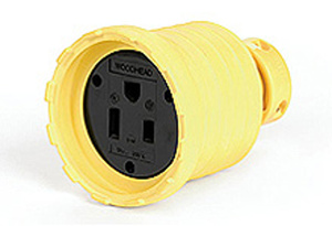 Molex 13014 Super-Safeway Series Connectors 50 A 250 V 2P3W 6-50R Yellow