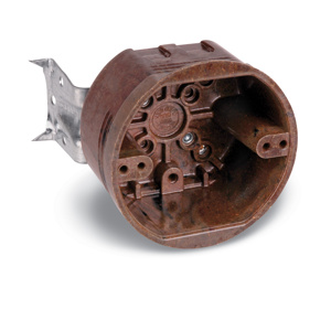 ABB Thomas & Betts 4070 Series Bracket Round 8B Boxes Phenolic 2-3/8 in Bracket - #3