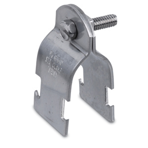 Thomas & Betts Superstrut® Thin Wall Conduit Clamps 3/8 in Strut Strap Steel Electrogalvanized (GoldGalv®)