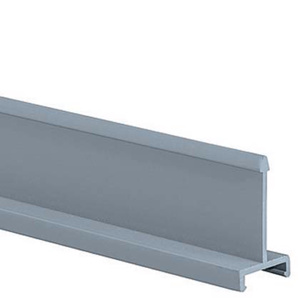 Panduit Panduct® Raceway Dividers 3/4 in x 2.74 in x 6 ft Light Gray PVC Snap-on