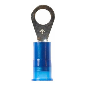 3M MNG Series Insulated Ring Terminals 16 - 14 AWG #10 Blue