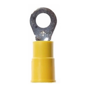 3M MV Series Insulated Ring Terminals 12 - 10 AWG #10 Yellow
