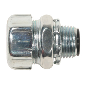 ABB Thomas & Betts 5300-HT High Temperature Series Straight Liquidtight Connectors Insulated 1/2 in Compression x Threaded Steel