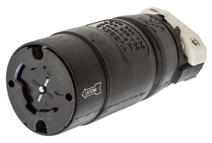 Hubbell Wiring Straight Locking Connectors 20/30 A 250/600 V 3P4W Non-NEMA Insulated Hubbellock® Twist-Lock® Dry Location