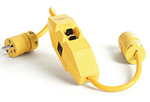 Molex Super-Safeway® 130153 Series GFCIs 15 A 5-15R/5-15P Yellow