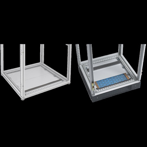 nVent HOFFMAN P20 ProLine® EMC Adjustable Single Bay Gland Plates Steel