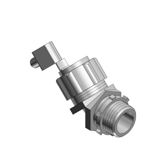 ABB Thomas & Betts 5200-GR Series 45 Degree <em class="search-results-highlight">Liquidtight</em> Grounding Connectors Non-insulated 1-1/4 in Compression x Threaded Malleable Iron