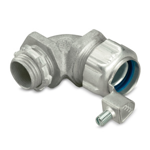 ABB Thomas & Betts 5300-GR Series 90 Degree <em class="search-results-highlight">Liquidtight</em> Grounding Connectors Insulated 1-1/4 in Compression x Threaded Malleable Iron