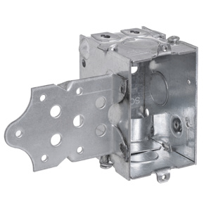 ABB Thomas & Betts Steel City® Bracketed Switch Boxes Switch/Outlet Box Bracket - S Metallic 2-1/2 in