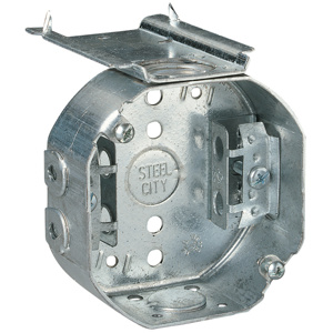 ABB Thomas & Betts 4 in Octagon 8B Boxes 1-1/2 in Steel Bracket - L