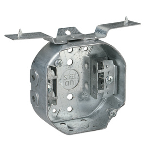 ABB Thomas & Betts 4 in Octagon 8B Boxes 1-1/2 in Steel Bracket - V