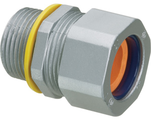 Arlington CG Liquidtight Strain Relief Cord Connectors 1 in Zinc Die-Cast 0.875 - 1.000 in