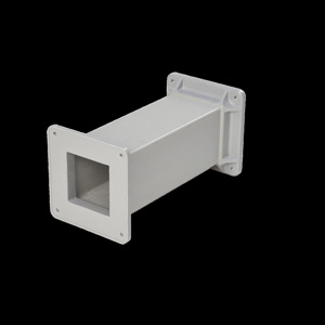 nVent HOFFMAN NEMA 3R/12 Hinge Cover Fiberglass Tube Wireways 4 x 4 x 120 in Without Knockouts