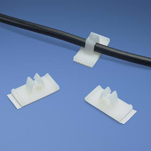 Panduit VCC Series Adhesive Backed Vertical Cable Clips 0.000 - 0.250 in Surface