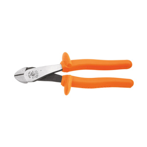 Klein Tools Insulated High Leverage Diagonal-cutting Pliers 1.07 in 8.25 in